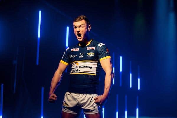 Harry Newman could make his Rhinos return next week. Picture by Alex Whitehead/SWpix.com.