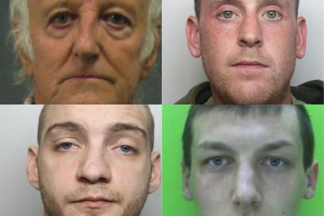 The faces of criminals now put behind bars for north Derbyshire crimes this year