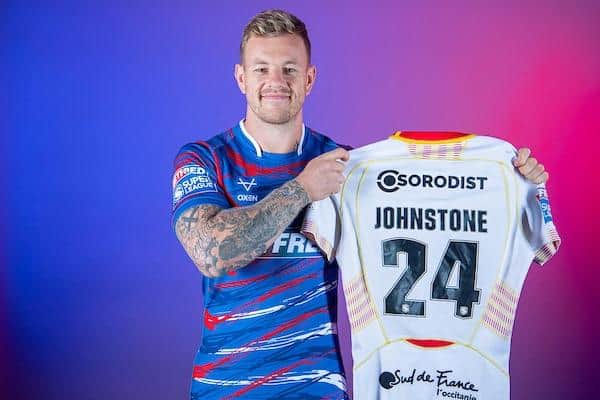 Tom Johnstone was named in this year's Super League Dream Team. Picture by Allan McKenzie/SWpix.com.
