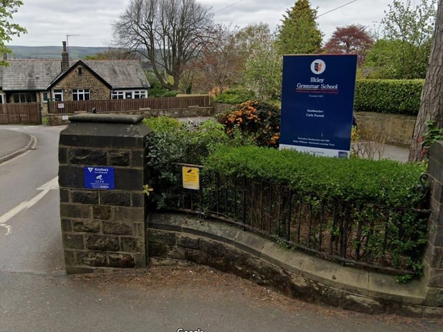 The school, on Cowpasture Road, Ilkley, is ranked 183rd in the country in the 2023 guide. Some 51.4% of pupils achieved GCSE A*/A/9/8/7 in 2022, according to the guide.