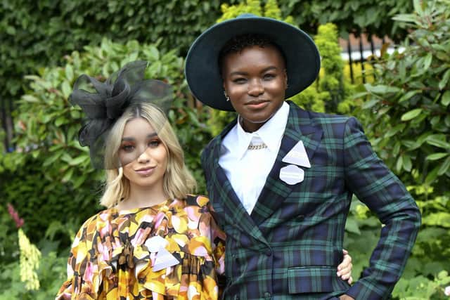 Ella Baig and Nicola Adams pictured at Royal Ascot in June 2022.