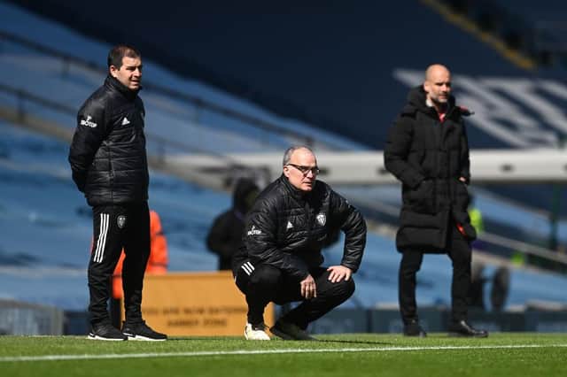 Marcelo Bielsa, Manager of Leeds United.  (Photo by Michael Regan/Getty Images)