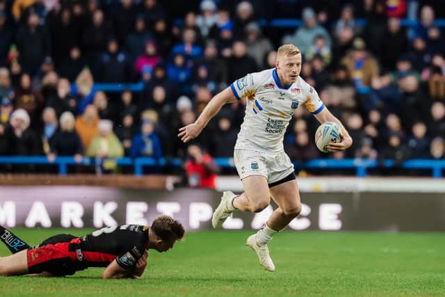 Full-back Lachie Miller has been recalled to Leeds Rhinos' 21-man squad for the game at Warrington Wolves on Thursday after completing a three-match ban. Picture by Alex Whitehead/SWpix.com.
