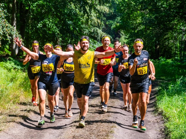 From crawling through thick mud to leaping over flames and climbing towering obstacles, competitors pushed themselves to the limit in front of cheering crowds