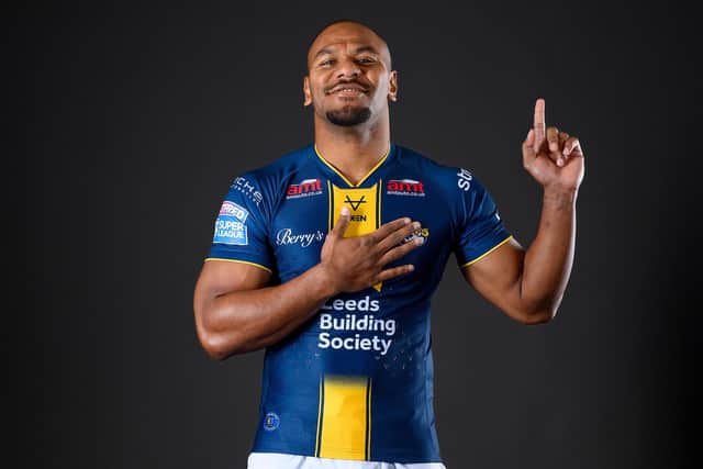Maika Sivo will make his long-awaited Leeds Rhinos debut against York Knights on Friday. Picture by Allan McKenzie/SWpix.com.
