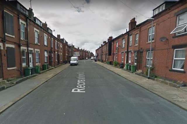 Police were called to reports of a suspected firearm discharge in Recreation Street, Holbeck, on Wednesday. Photo: Google