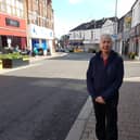 Coun Wallis arranged the meeting with youngsters to discuss issues in the town. Picture: LDR