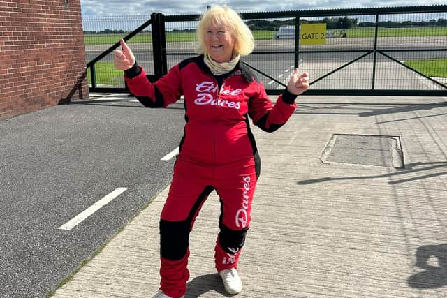 Janet raised more than £800 for the Macular Society