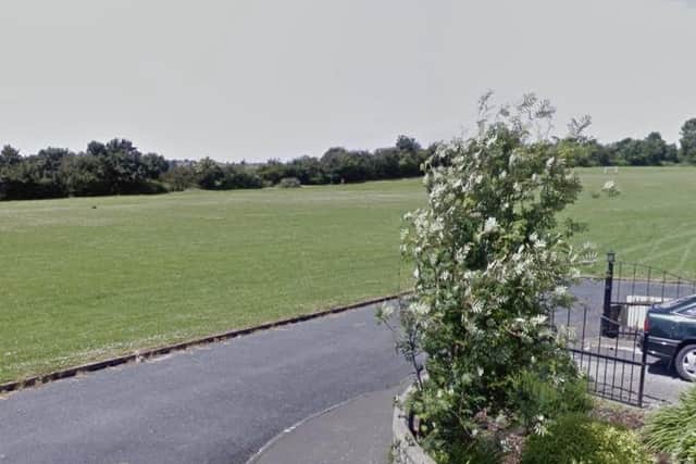 The new play area would be located within Kippax Common. Image: Google Street View