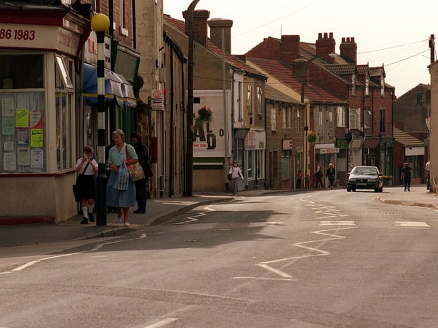Kippax High Street pictured in July 1998.
