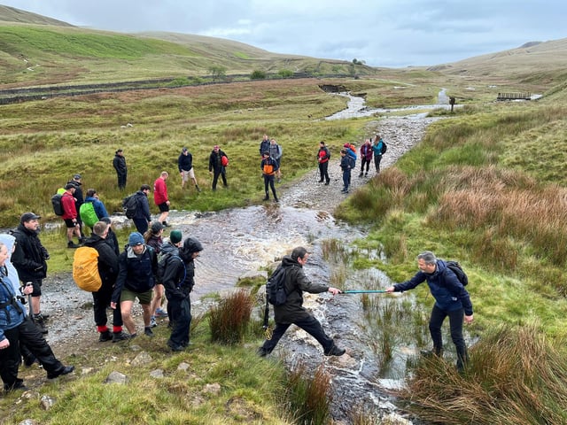 Gateley walkers complete the Yorkshire Three Peaks challenge