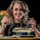 Jewellery maker Emma White, of Leeds, who took part in series 2 of TV show on BBC Two - All That Glitters.