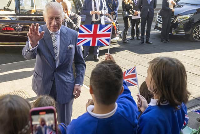 King Charles III, pictured here in Walthamstow, is visiting Leeds next week for the first time since he ascended the throne (Photo: Paul Grover/Daily Telegraph/PA Wire)