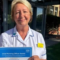 Wakefield nurse recognised with prestigious national award after 38 years of service