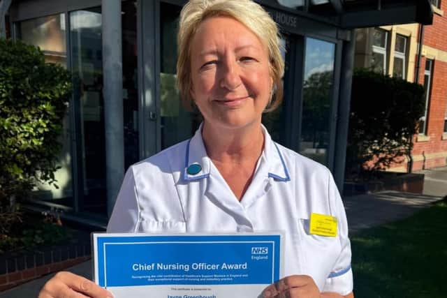 Jayne Greenhough, clinical skills tutor at the Mid Yorkshire Teaching NHS Trust
