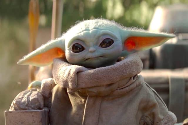 "Baby Yoda" makes their first appearance in episode three (Disney)