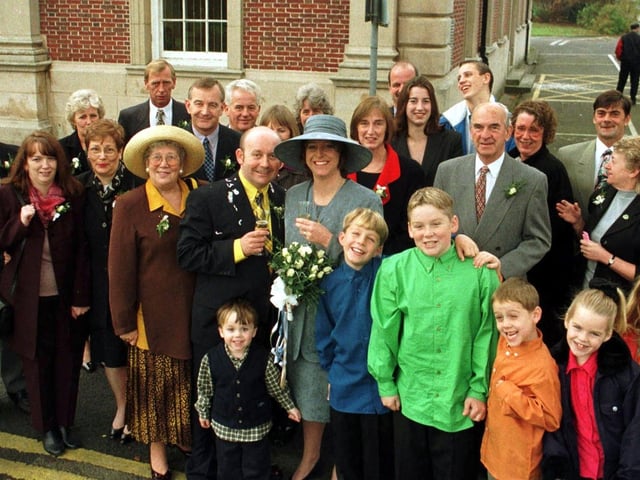 The landlord and landlady of the Old Ship Inn  Paul Grady and Christine Ellwood who tied the knot at the local register office took 47 of their regulars on honeymoon with them to Holland.
