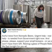Breweries and beer lovers from across the region have taken to social media to express their sadness at the closure of Nomadic Beers.