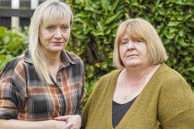 Ruth Barnett and her sister Jane Wood were both overcharged by Asda in Wakefield which duplicate payments being taken weeks after the initial transaction. Picture Scott Merrylees