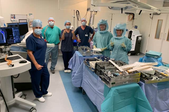 Surgeons at Spire Methley Park Hospital, in Methley, will be joined during certain procedures by the state-of-the-art Mako joint replacement robot. Photo: Spire Healthcare.