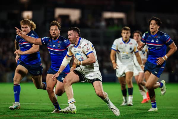 Cameron Smith's performance in Leeds Rhinos' win at Wakefield Trinity impressed his coach Brad Arthur and future boss Daryl Powell. Picture by Alex Whitehead/SWpix.com.