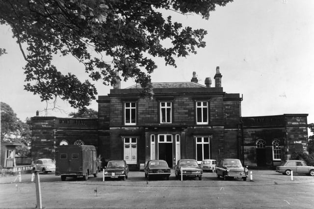The clubhouse pictured in October 1969.