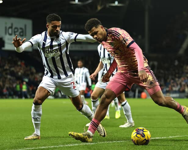 FAMILIAR REFRAIN - Leeds United and Georgino Rutter ended 2023 with a bitterly disappointing and frustrating defeat at West Bromwich Albion. Pic: David Rogers/Getty Images