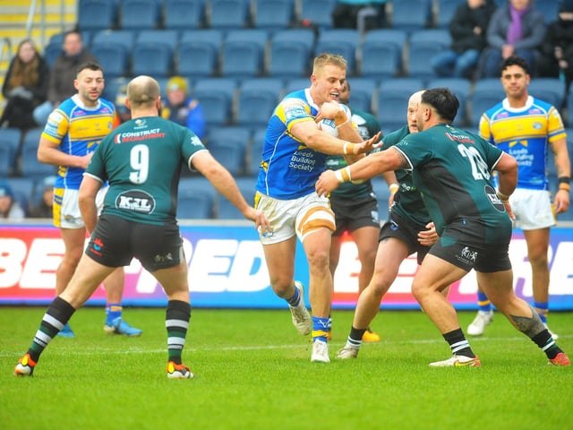 1 Jake Connor, Cooper Jenkins and Keenan Palasia; 2: Jake Connor.; 3 Harry Newman; 4 Ethan Clark-Wood, Ned McCormack, Tom Nicholson-Watton; 5 Presley Cassell; 6 13 tries; 7 Jack Sinfield against St Helens at Magic Weekend and Jake Connor away to Castleford Tigers in May; 8 Wests Warriors, Salford Red Devils, Hull FC, Huddersfield Giants; 9: his 500th career game; 10 the 5,000th Super League fixture.