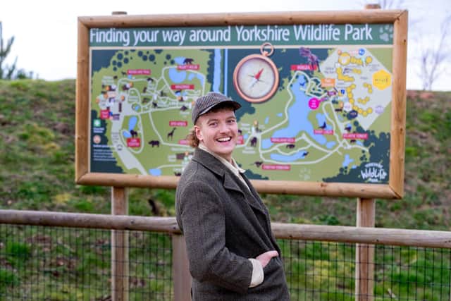 Jack Marriner Brown at Yorkshire Wildlife Park