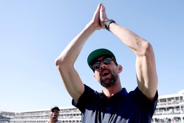 Michael Phelps has been named as a minority shareholder in Leeds United, as part of the 49ers' investment arm (Photo by Steph Chambers/Getty Images)