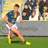 Alfie Edgell is recovering from a thigh injujry suffered on Boxing Day. Picture by Steve Riding.