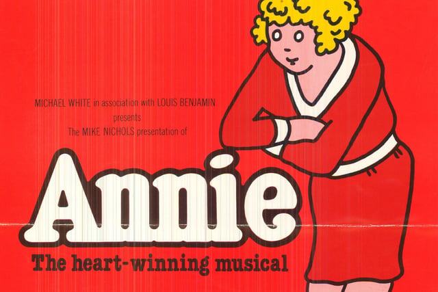 '...the heart winning Musical' of, 'Annie' was staged at The Grand from October 20 to November, 6.