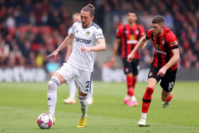 RALLYING CRY: From Leeds United defender Luke Ayling. Photo by Warren Little/Getty Images.