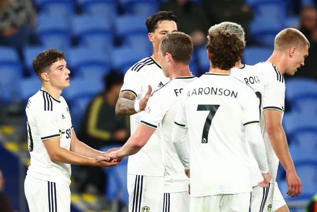 POSITIVE START - Jesse Marsch was pleased with the two-goal lead his Leeds United side took in the first half against Brisbane Roar, with Daniel James and Joe Gelhardt on target. Pic: Getty