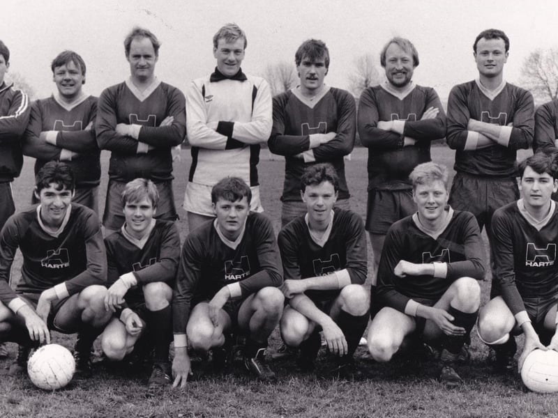 This is Wakefield Tetley Sunday League side Graziers who in May 1988 were set to play Cliffe Tree in the Division 2 Cup final. Pictured, back row from left, are Neil Williams, David White, Terry Morrell, David Blackburn, Phil Kendall, Barrie Scarlett, Mark Judd and Steve White. Front row, from left, are Dave Stewart, Paul Horsfall, David Sharp, Mark Lownes, Robert Charlesworth and Phil Pemberton.