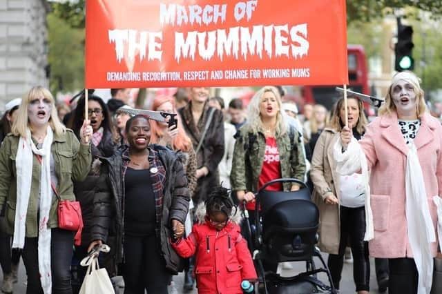 Thousands of mothers are set to take to the streets in protest of Government policy