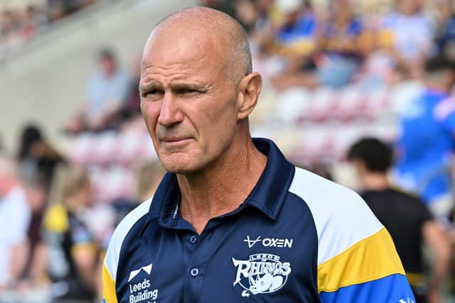 Leeds Rhinos coach Brad Arthur. Picture by Matthew Merrick/SWpix.com.