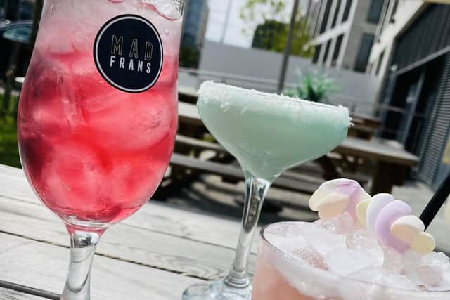 Cocktails at Mad Frans are great for hen parties.