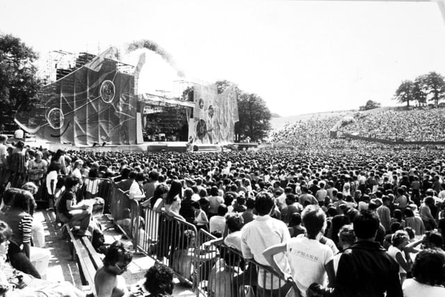 Roundhay Park hosted The Rolling Stones in
