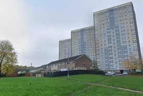 The work would be carried out on 297 flats at Brignall Croft, Gargrave Court and Scargill Grange in Ebor Gardens, Leeds (Photo by Google)
