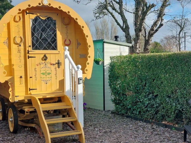 Set on the edge of a sleepy farming village near Hornsea, this Gypsy caravan is housed within the grounds of a Grade II listed farmhouse. Overlooking the surrounding countryside, it offers guests the chance to wake up to the chorus of bird song. It has a rating of five stars from seven reviews, with one guest saying: "Amazing place, great hosts. Tranquil, relaxing. Not enough superlatives to describe how much we enjoyed it. Will definitely be returning."