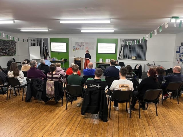 St John volunteers receiving training
