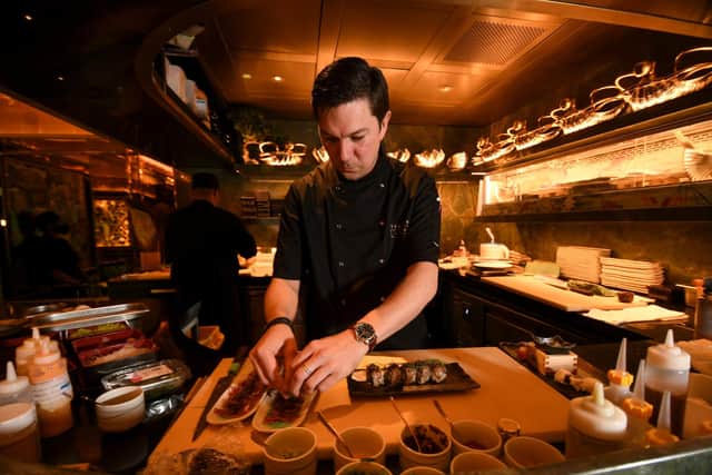 Head chef Tom Crocker is the man behind the enticing food on offer. Picture: Simon Hulme