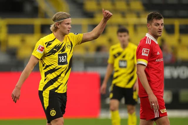 Leeds-born Erling Haaland has been linked with Manchester United.