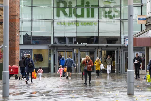 The Ridings shopping centre Wakefield is due to be demolished to make way for a new vision for the city. Photo: Scott Merrylees