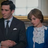 Emma Corrin as Diana and Josh O'Connor as Princess Charles in Season 4 of Netflix's, The Crown (Photo: Netflix)