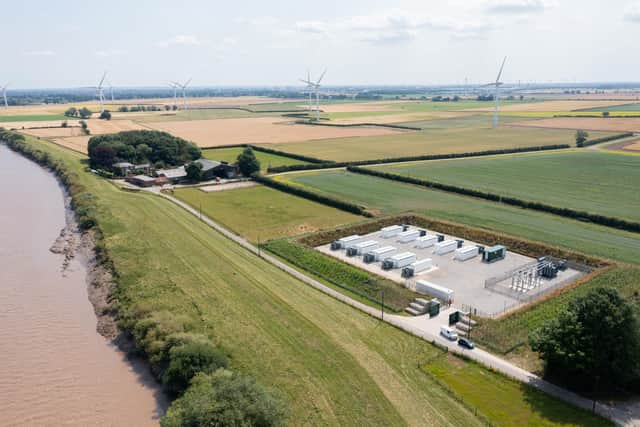 The scheme, proposed by Harmony Energy, would store and deliver enough energy to power around 130,000 homes for two hours, potentially saving more than 5,500 tonnes of carbon dioxide annually.