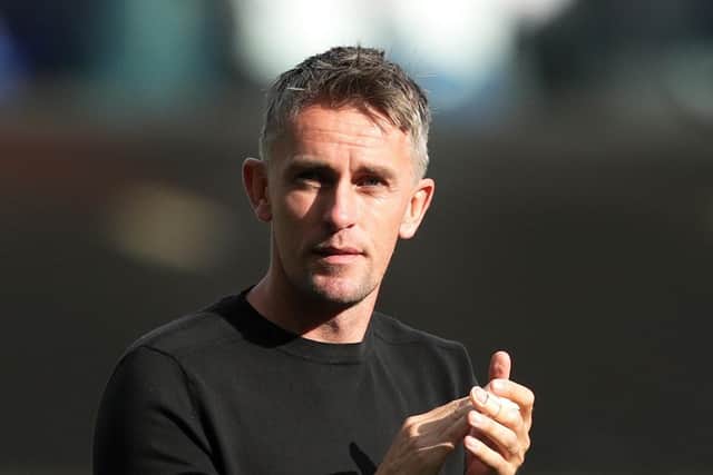 Ipswich Town manager Kieran McKenna after his sides loss in the Sky Bet Championship match at Portman Road, Ipswich. Picture date: Saturday August 26, 2023. PA Photo. See PA story SOCCER Ipswich. (Photo credit should read: George Tewkesbury/PA Wire)