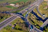 The M1 / M62 Lofthouse Interchange. 
