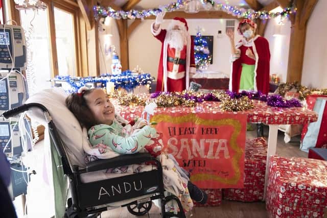 All gifts from the online wish list are delivered directly to Leeds Children’s Hospital.